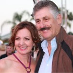 Jane Mitchell and Rollie Fingers at Drew Brees/Cox Golf event 2011