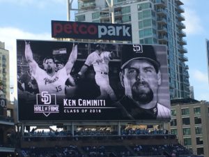 2016 Ken Caminiti and the Padres Hall of Fame: Reflecting on my first One  on One - Jane Mitchell One on One